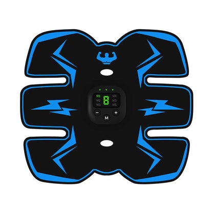 Rechargeable ABS Muscle Stimulator – Wireless Ab Toner with 8 Modes & 29 Intensity Levels